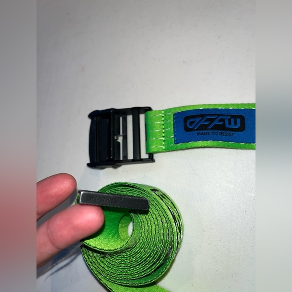 Off-White industrial green belt OS - Picture 2 of 3